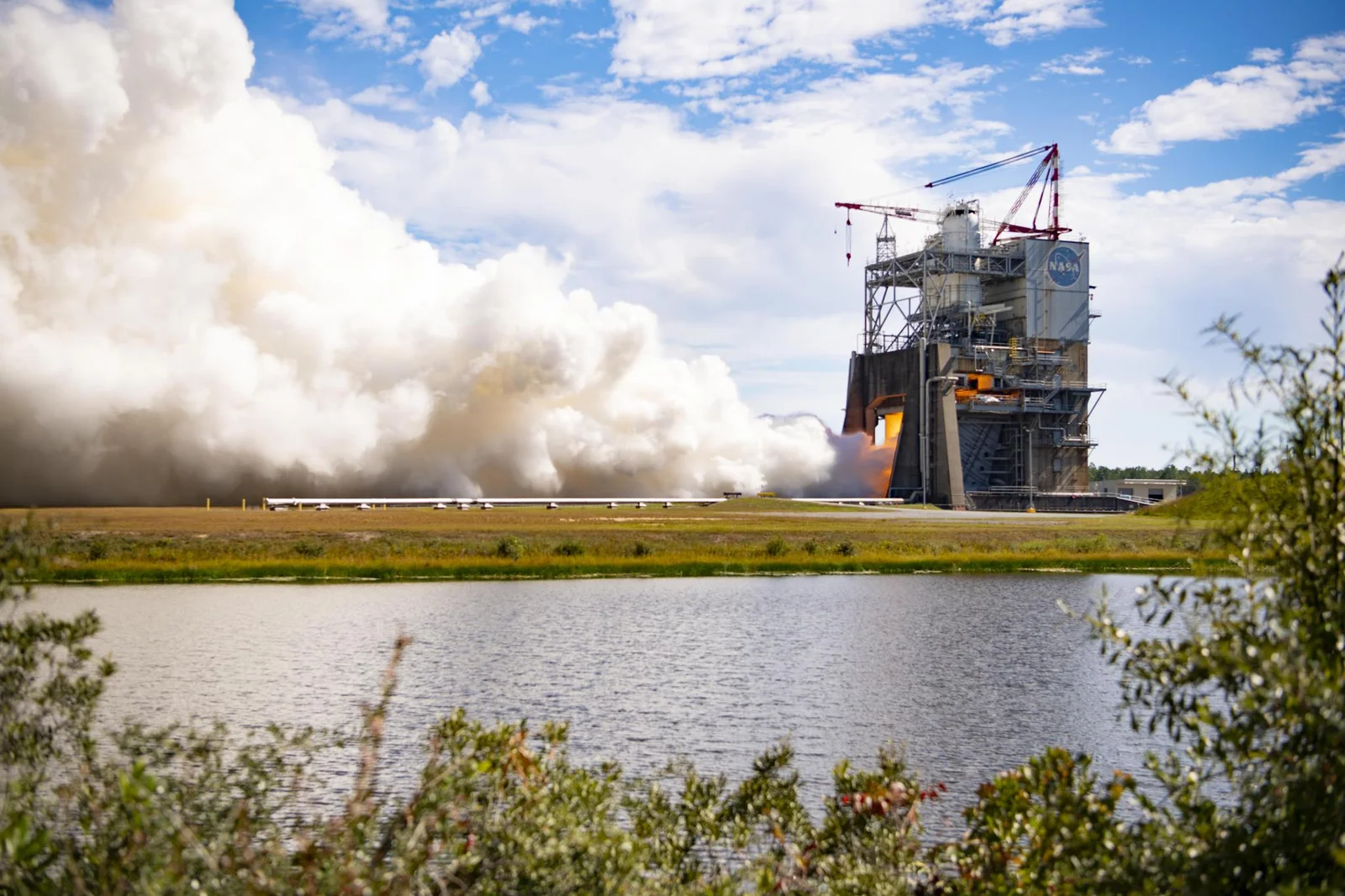 NASA/Danny Nowlin · Uso editorial de material NASA